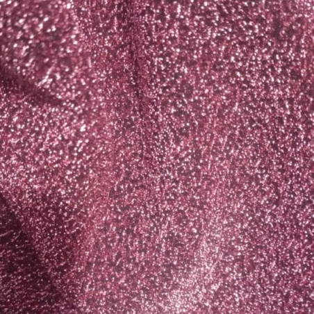 Lurex fabric, burgundy