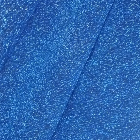 Lurex fabric, blue