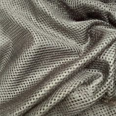 Sports mesh fabric, black